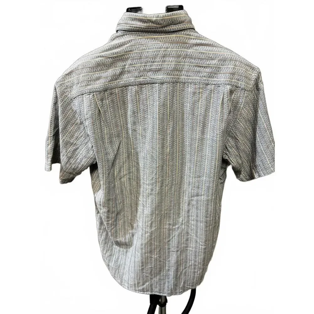 Vintage Chaps Ralph Lauren Linen Blend Shirt USA M - Picture 2 of 4